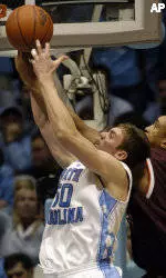 No. 4 Tar Heels Fall To Hokies In OT, 81-80