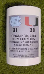 Pieces of Goalposts from Miami Win Now on Sale