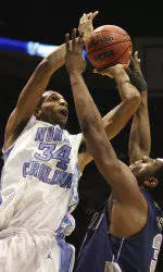 Tar Heels Fall To Second-Seeded Georgetown, 96-84, In Overtime In NCAA East Regional Final