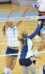 Tar Heels Sweep Ohio 3-0