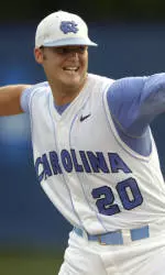 Woodard Pitches Tar Heels Past Jacksonville, 6-0