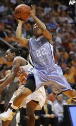 No. 1 Tennessee Edges No. 4 Carolina, 83-79