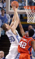 Heels Power Past Clemson 76-61