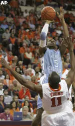 Tar Heels Fall at Clemson