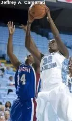 No. 4 North Carolina Routs Presbyterian, 92-37