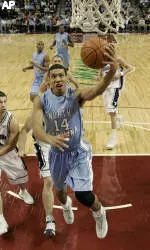 Tar Heels Surge Past Cougars, 73-63