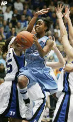 Tar Heels Outlast Blue Devils, 74-70