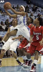 Tar Heels Down St. John's, 83-73