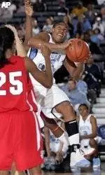 No. 2 Tar Heels Stomp Red Storm, 87-43