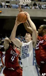 No. 1 Carolina Overpowers South Carolina State, 110-64
