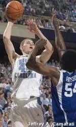 Top-Ranked Tar Heels Top Wildcats, 77-58