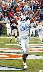 Tar Heels Fall To Cavaliers, 37-27