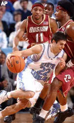 Eagles Outlast Tar Heels, 81-74