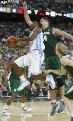 Hansbrough, Lawson Named Co-MVPs As Tar Heels Celebrate Championship Season