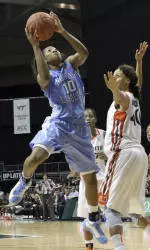 No. 22 Carolina Falls At No. 6 Miami