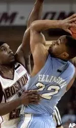 No. 3 UNC Tops Boston College, 90-80