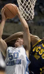 North Carolina Overpowers UC Santa Barbara 83-66