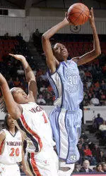 Tar Heels Win 72-60 At Virginia