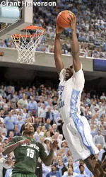 Tar Heels Hold Off Michigan St. 89-82