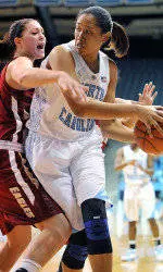 No. 25 North Carolina Handles Boston College, 77-46