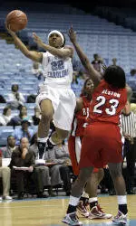 No. 11 Tar Heels Down Gardner-Webb, 81-65