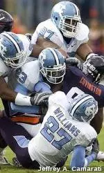 Tar Heels Fall To Virginia In OT, 16-13