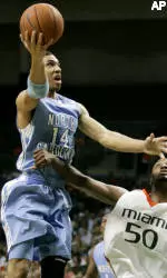 Tar Heels Cruise Past 'Canes, 98-82