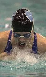 Women's Swimming and Diving Wins Dual Meet