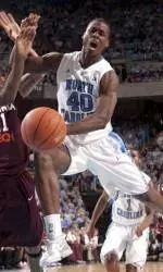 Marshall Helps North Carolina Beat Virginia Tech, 64-61