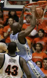 No. 3 Tar Heels Clobber Cavaliers, 110-76