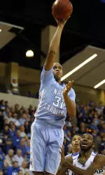 Zeller Leads No. 1 UNC Past UNC Asheville, 91-75