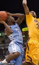 Minnesota Slips Past No. 8 Tar Heels