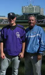 Iannetta, Rockies Open Playoffs Today