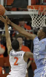 Tar Heels Heat Up Late, Win ACC Opener 62-56