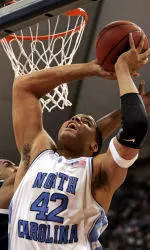 Tar Heels Hold Off Villanova In Sweet 16 Action