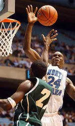Tar Heels Defeat Mount Olive, 100-69