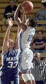 Tar Heels Rally Over Maine