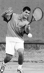 Carolina Men's Tennis Swamps West Virginia