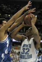 Tar Heels vs. Texas in NCAA Second Round