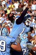 Curry, Peppers Named MVPs at UNC Football Banquet