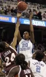 Tar Heels Roll Into Semis, 90-60, Over Hokies