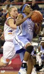 No. 8 UNC Clobbers Clemson, 77-55