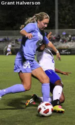 Jones Notches Hat Trick As Tar Heels Win Barnburner Against Duke