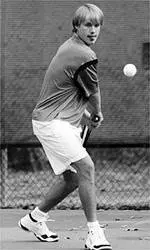 UNC Men's Tennis Team Hosts Davidson