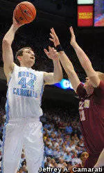 No. 5 North Carolina Rolls Past Elon 100-62