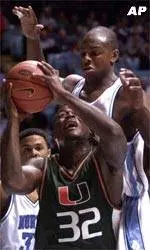 No. 14 North Carolina Handles Miami 67-45