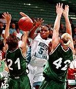 Women's Hoops Downs Maryland, 87-58