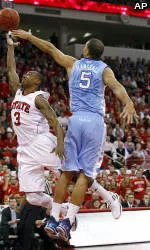 Marshall's Career-High Leads Tar Heels Past NC State 86-74