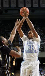 Zeller's 31 Leads UNC Past Appalachian State, 97-82