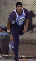 Gowda Sets Discus Record at Hartnel College Invite
